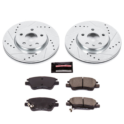 PowerStop Front Z23 Evolution Sport Brake Kit | Chevrolet Bolt EV (17-19) (K7399)