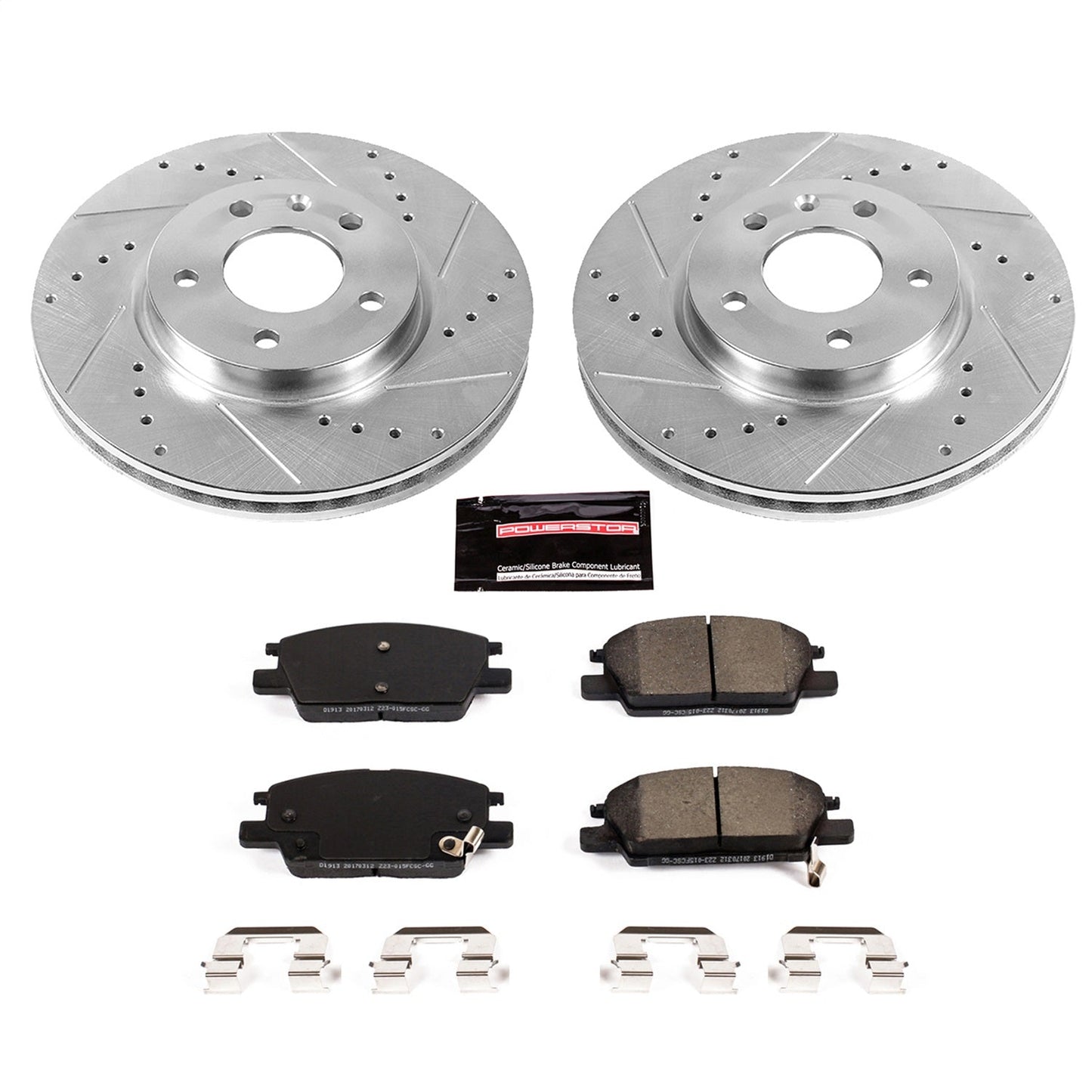 PowerStop Front Z23 Evolution Sport Brake Kit | Buick LaCrosse (18-19) (K7400)
