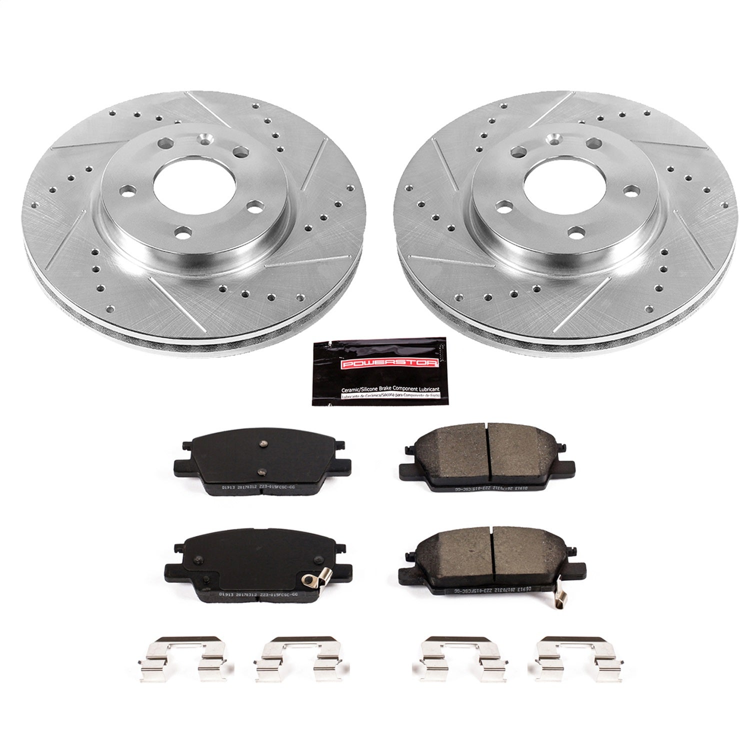 PowerStop Front Z23 Evolution Sport Brake Kit | Buick LaCrosse (18-19) (K7400)