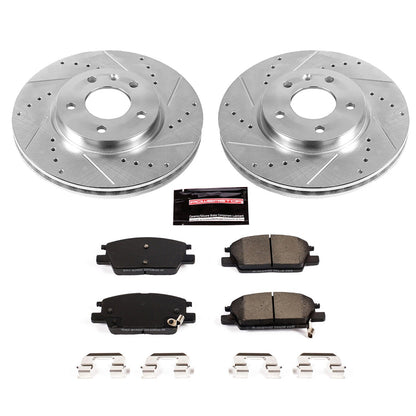 PowerStop Front Z23 Evolution Sport Brake Kit | Buick LaCrosse (18-19) (K7400)
