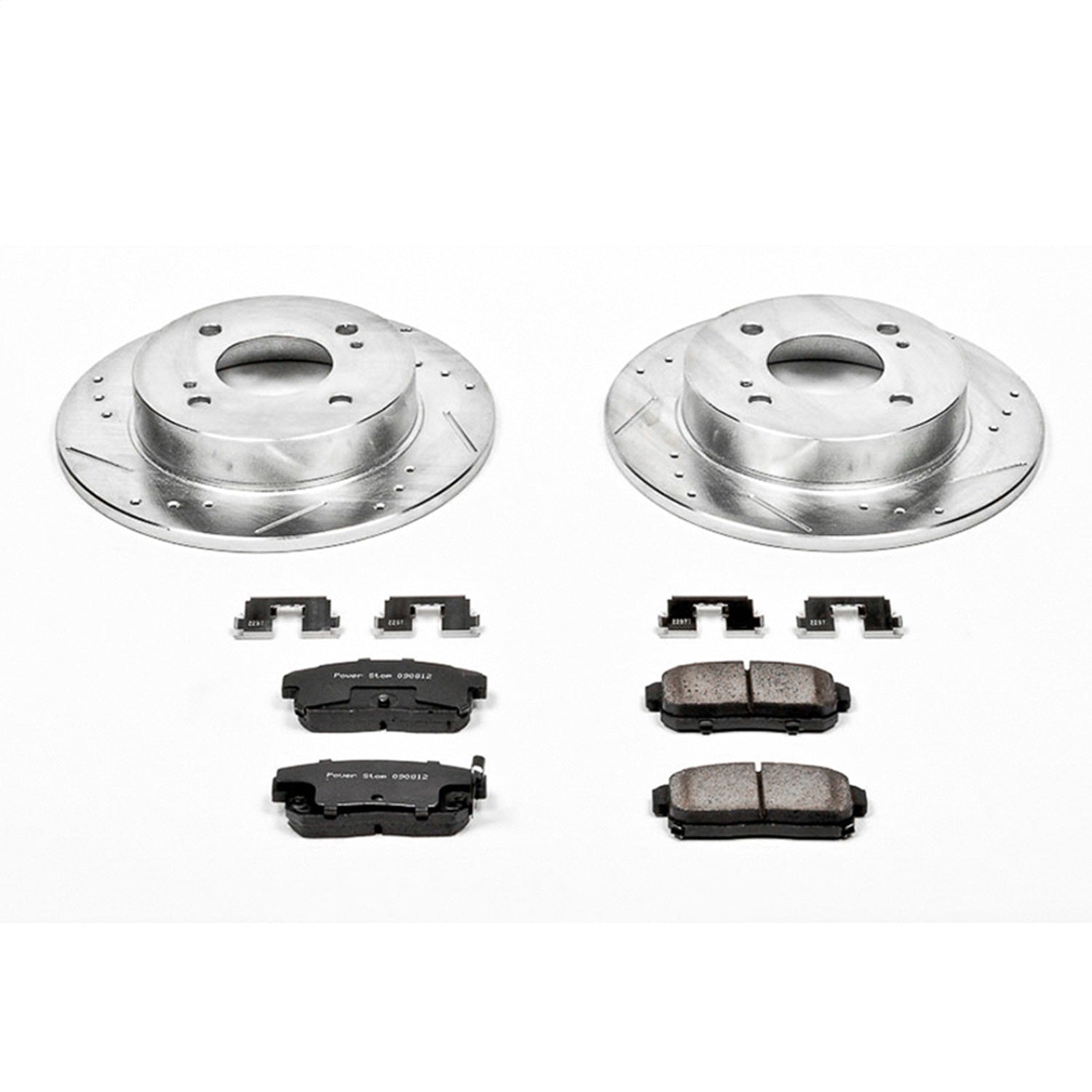 PowerStop Rear Z23 Evolution Sport Brake Kit | Infiniti G20 (01-02) (K741)