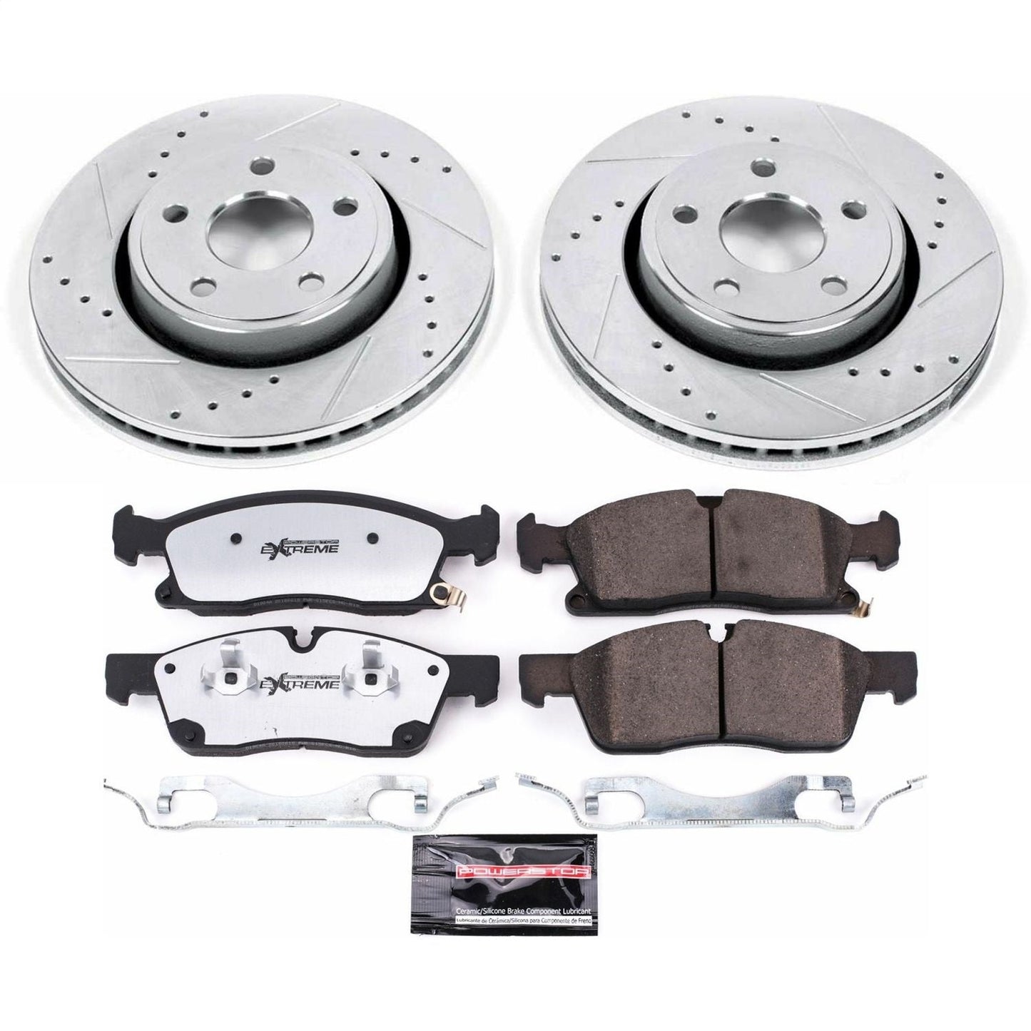 PowerStop Front Z36 Truck & Tow Brake Kit | Jeep Grand Cherokee (17-19) (K7412-36)