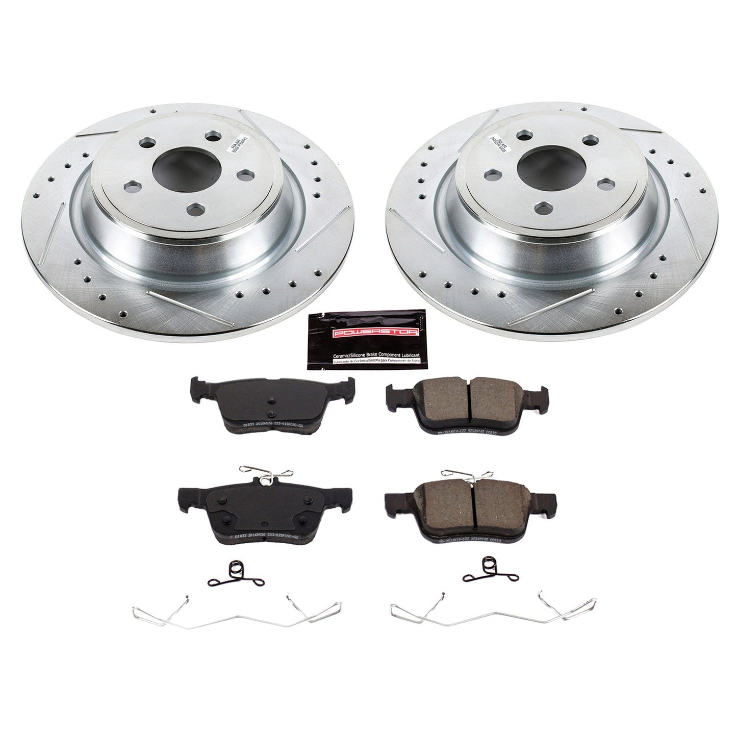 PowerStop Rear Z23 Evolution Sport Brake Kit | Lincoln Continental (17-18) (K7417)