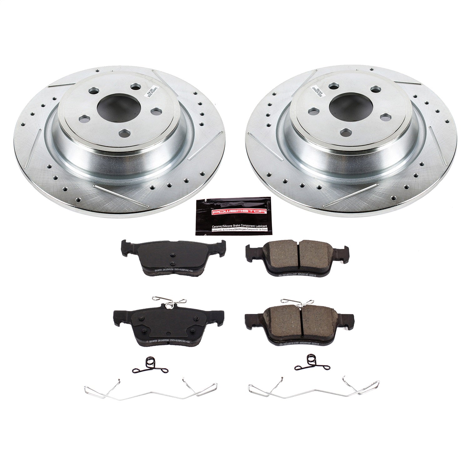PowerStop Rear Z23 Evolution Sport Brake Kit | Lincoln Continental (17-18) (K7417)