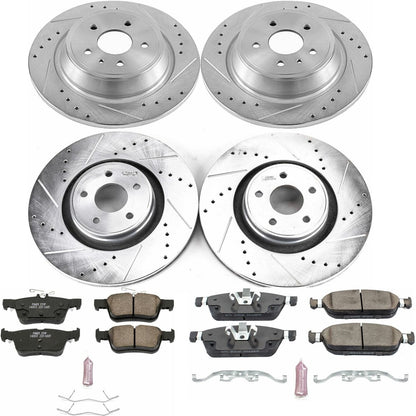 PowerStop Front & Rear Z23 Evolution Sport Brake Kit | Lincoln MKC (15-17) (K7418)
