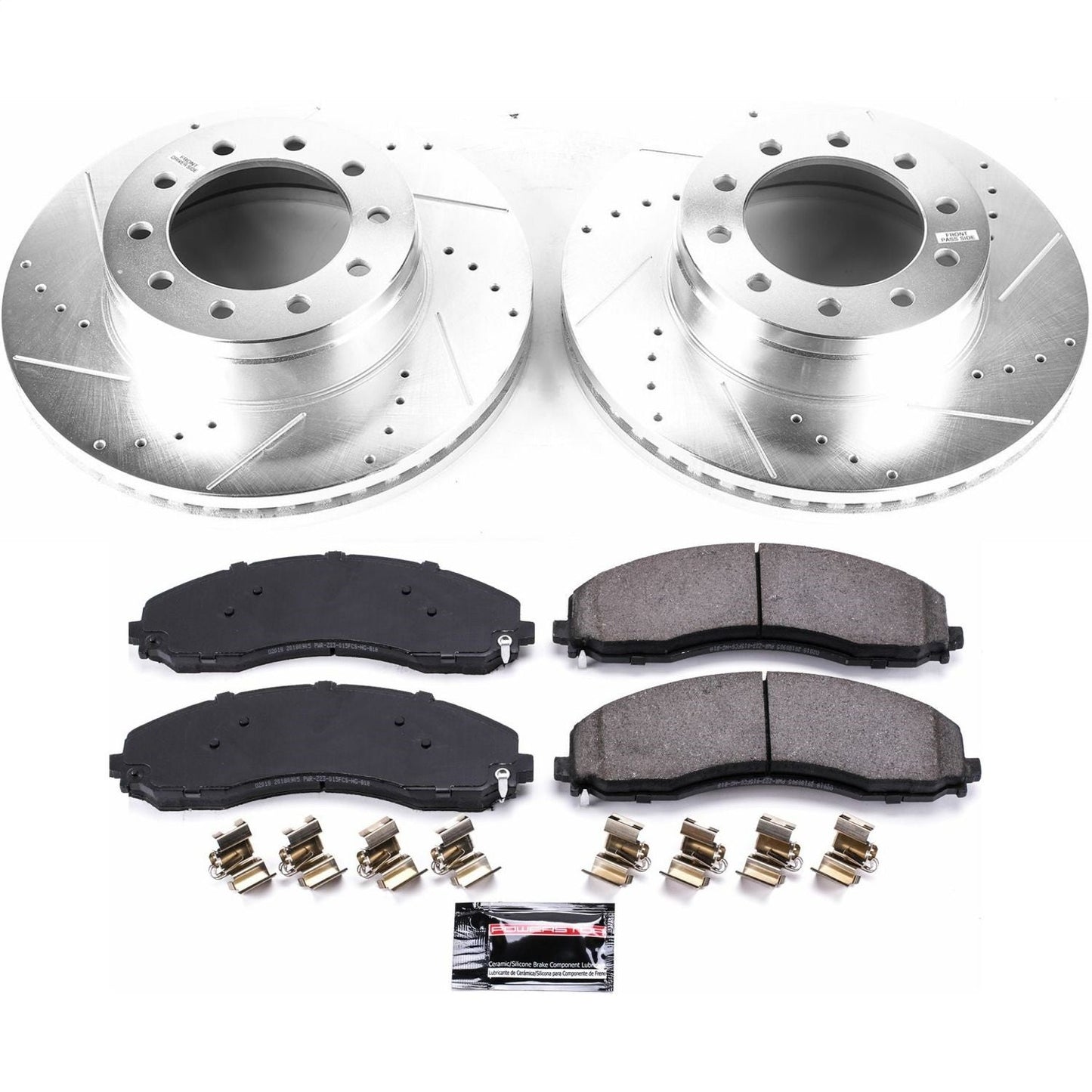 PowerStop Front Z36 Truck & Tow Brake Kit | Ford F-450 Super Duty (17-22) (K7422-36)