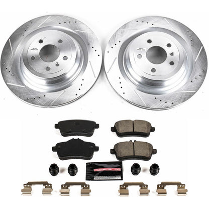 PowerStop Rear Z23 Evolution Sport Brake Kit | Mercedes-Benz GLS450 (17-18) (K7448)