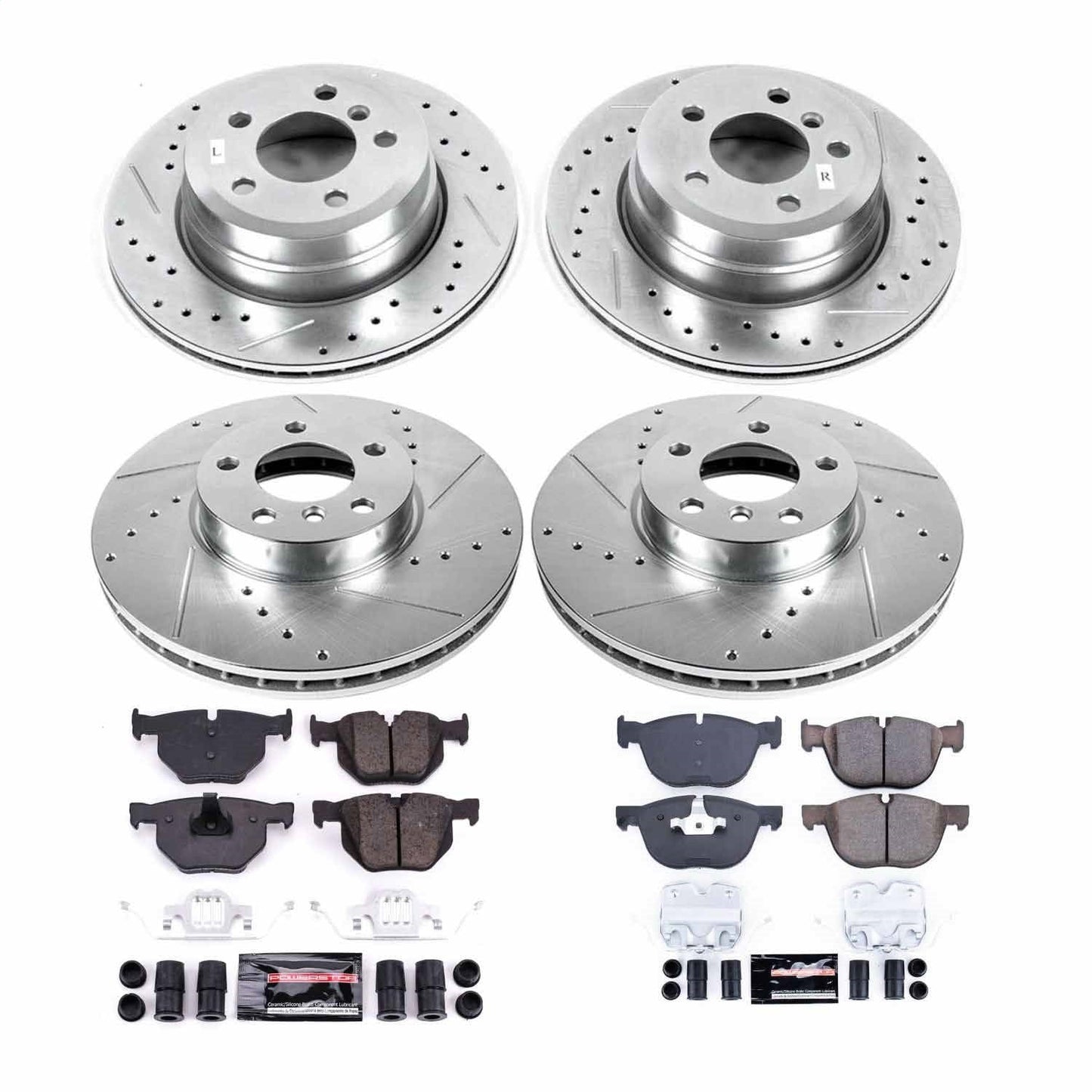 PowerStop Front & Rear Z23 Evolution Sport Brake Kit | BMW X5 (16-18) (K7500)
