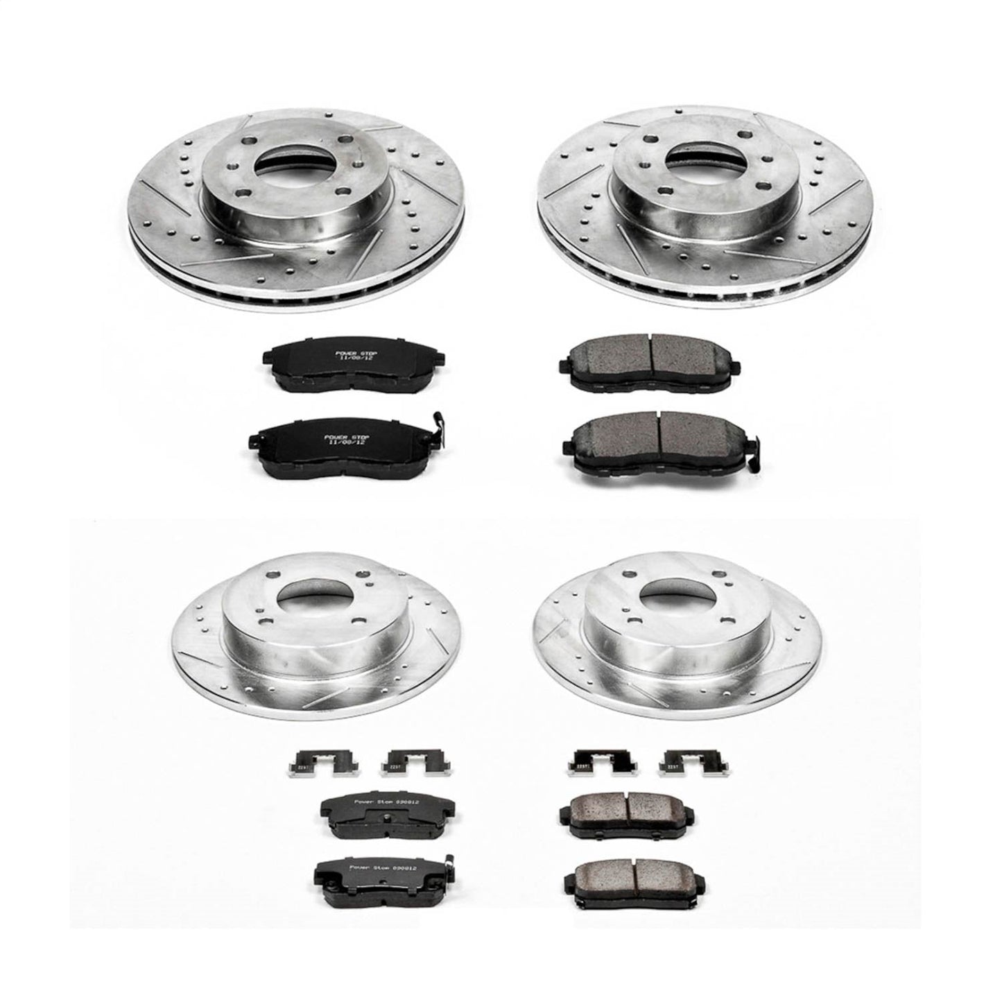 PowerStop Front & Rear Z23 Evolution Sport Brake Kit | Infiniti G20 (01-02) (K751)