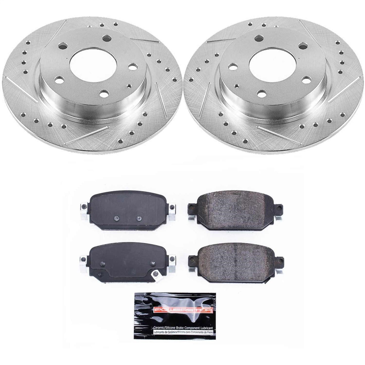PowerStop Rear Z23 Evolution Sport Brake Kit | Mazda 3 (17-18) (K7515)