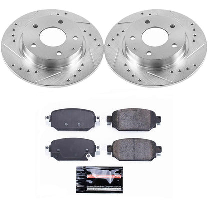 PowerStop Rear Z23 Evolution Sport Brake Kit | Mazda 3 (17-18) (K7515)