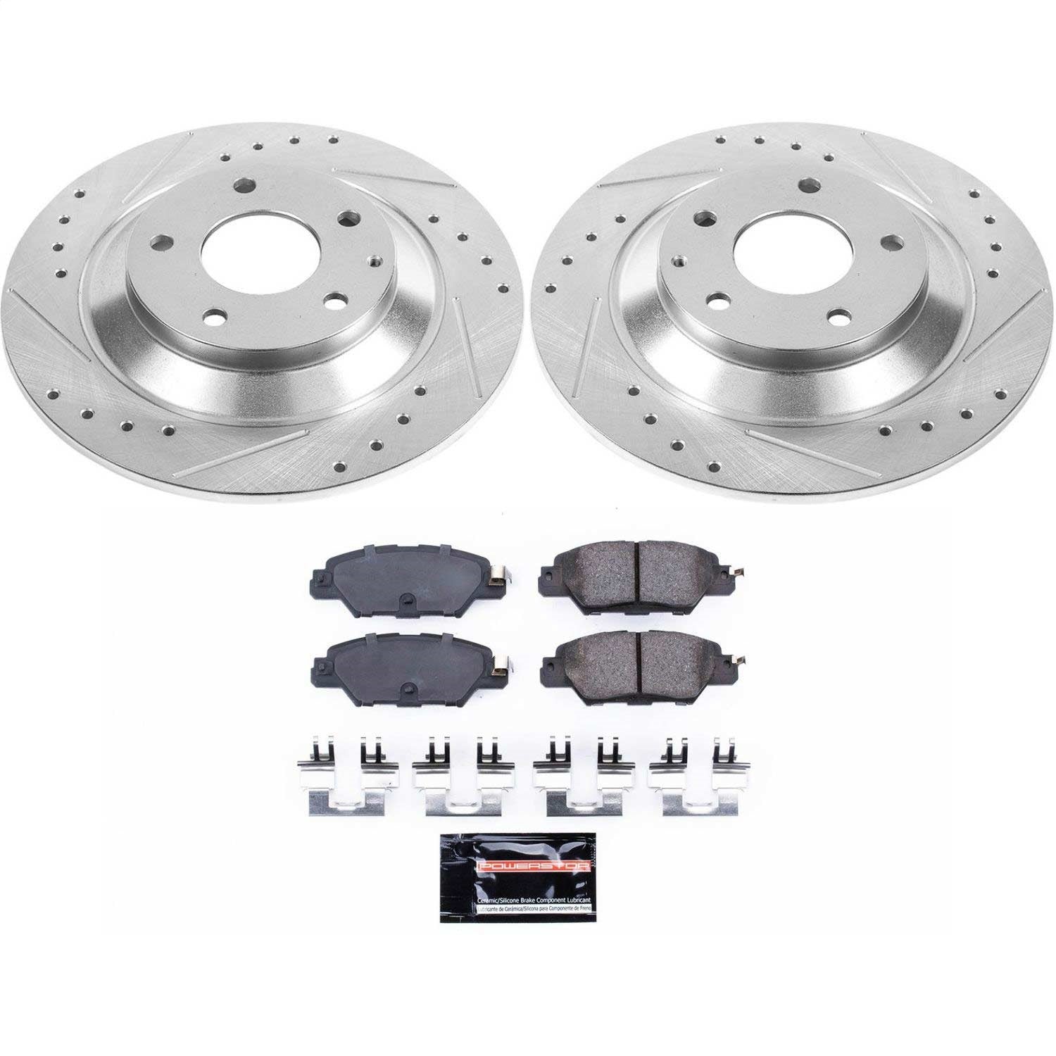 PowerStop Rear Z23 Evolution Sport Brake Kit | Mazda CX-5 (16-18) (K7516)