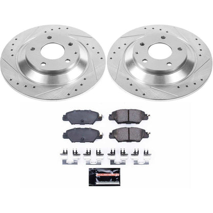 PowerStop Rear Z23 Evolution Sport Brake Kit | Mazda CX-5 (16-18) (K7516)