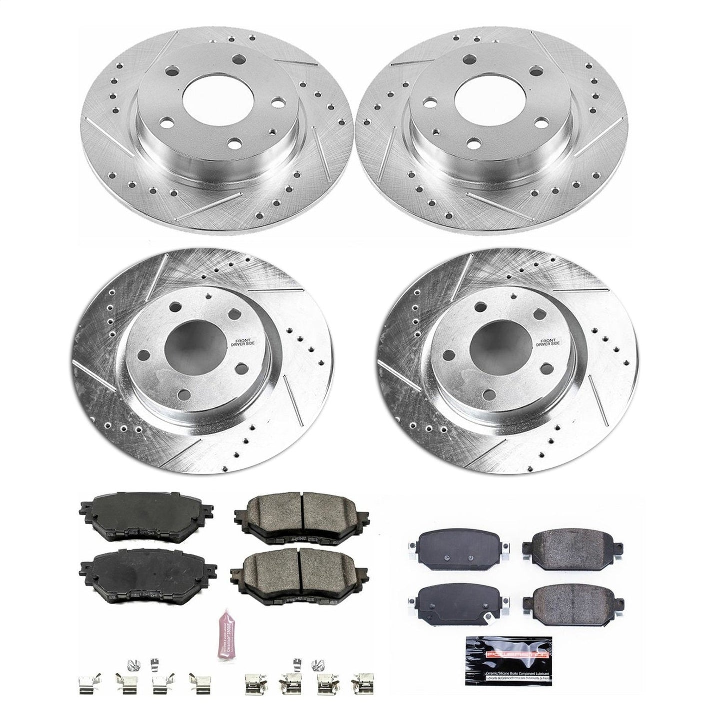 PowerStop Front & Rear Z23 Evolution Sport Brake Kit | Mazda 3 (17-18) (K7518)