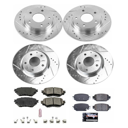 PowerStop Front & Rear Z23 Evolution Sport Brake Kit | Mazda 3 (17-18) (K7518)
