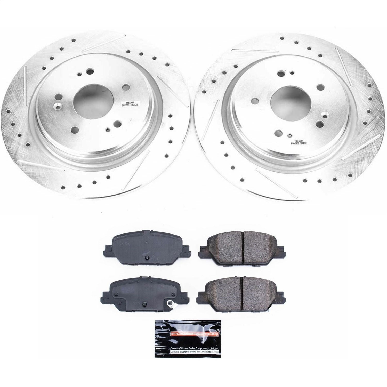 PowerStop Rear Z23 Evolution Sport Brake Kit | Honda CR-V (17-18) (K7528)