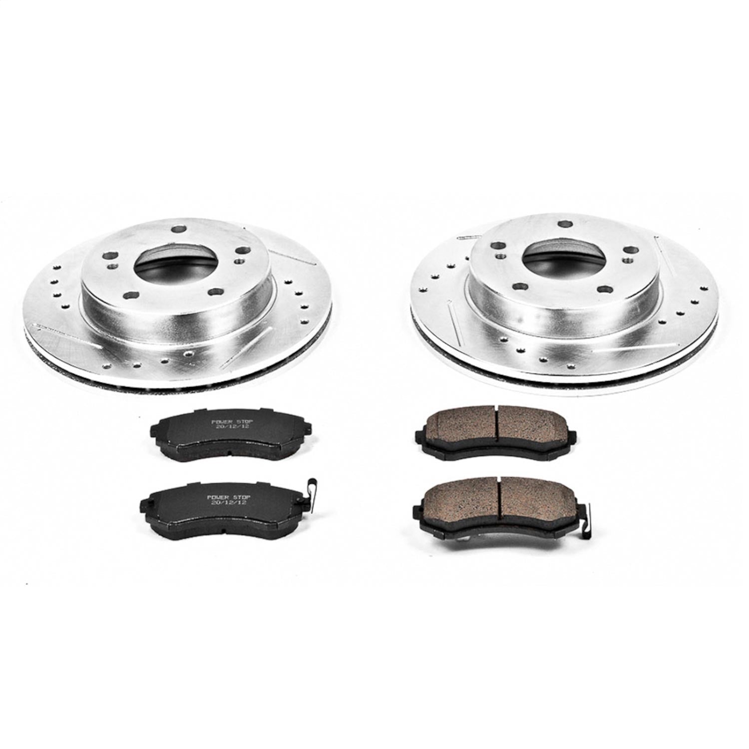 PowerStop Z23 Evolution Sport Front Brake Kit | Nissan 240SX (94-96) (K754)