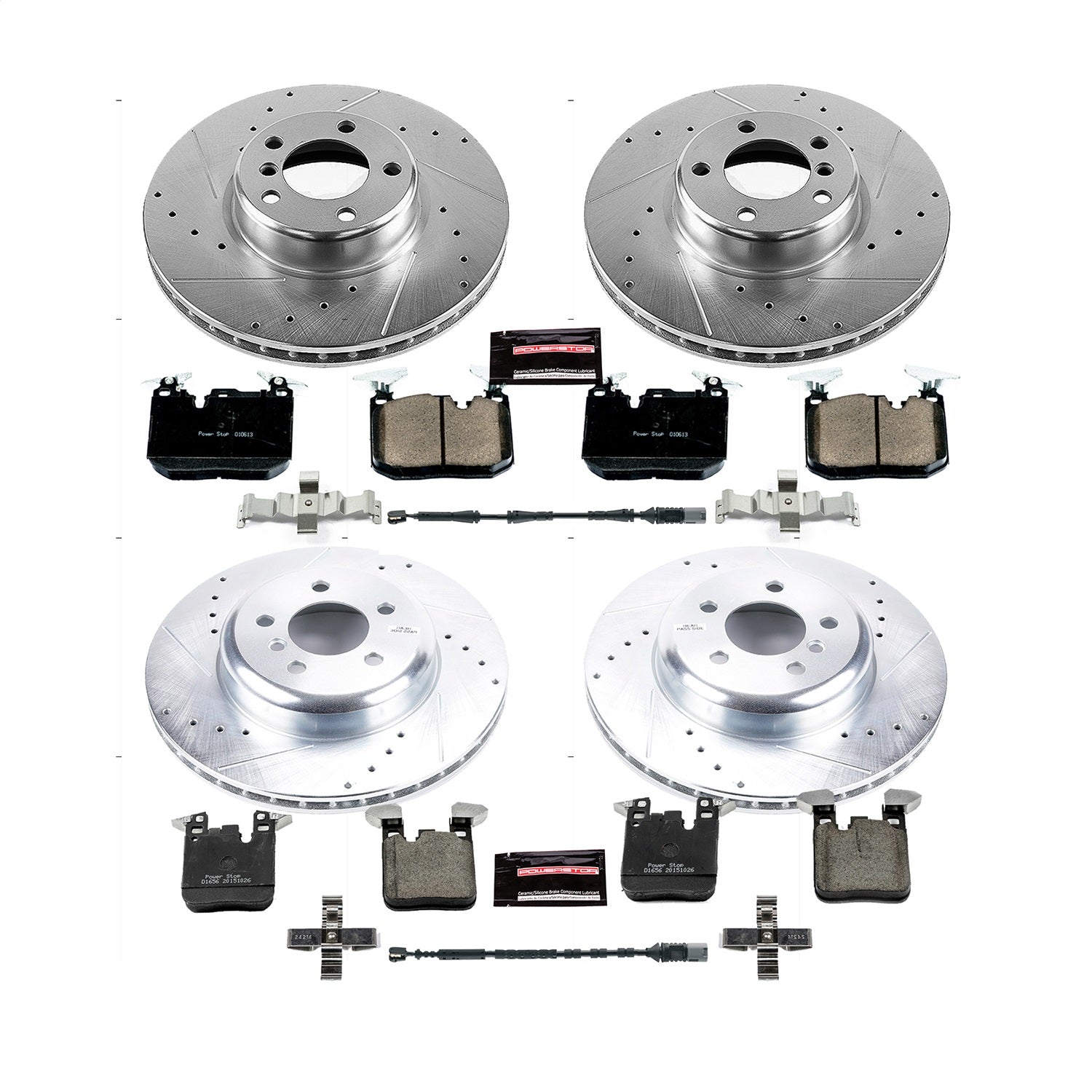 PowerStop Front & Rear Z23 Evolution Sport Brake Kit | BMW 320i xDrive (16-18) (K7547)