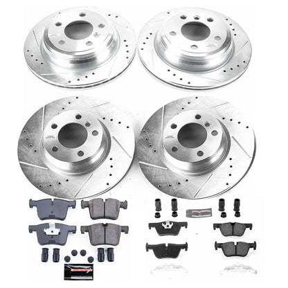 PowerStop Front & Rear Z23 Evolution Sport Brake Kit | BMW 328i xDrive (13-14) (K7548)