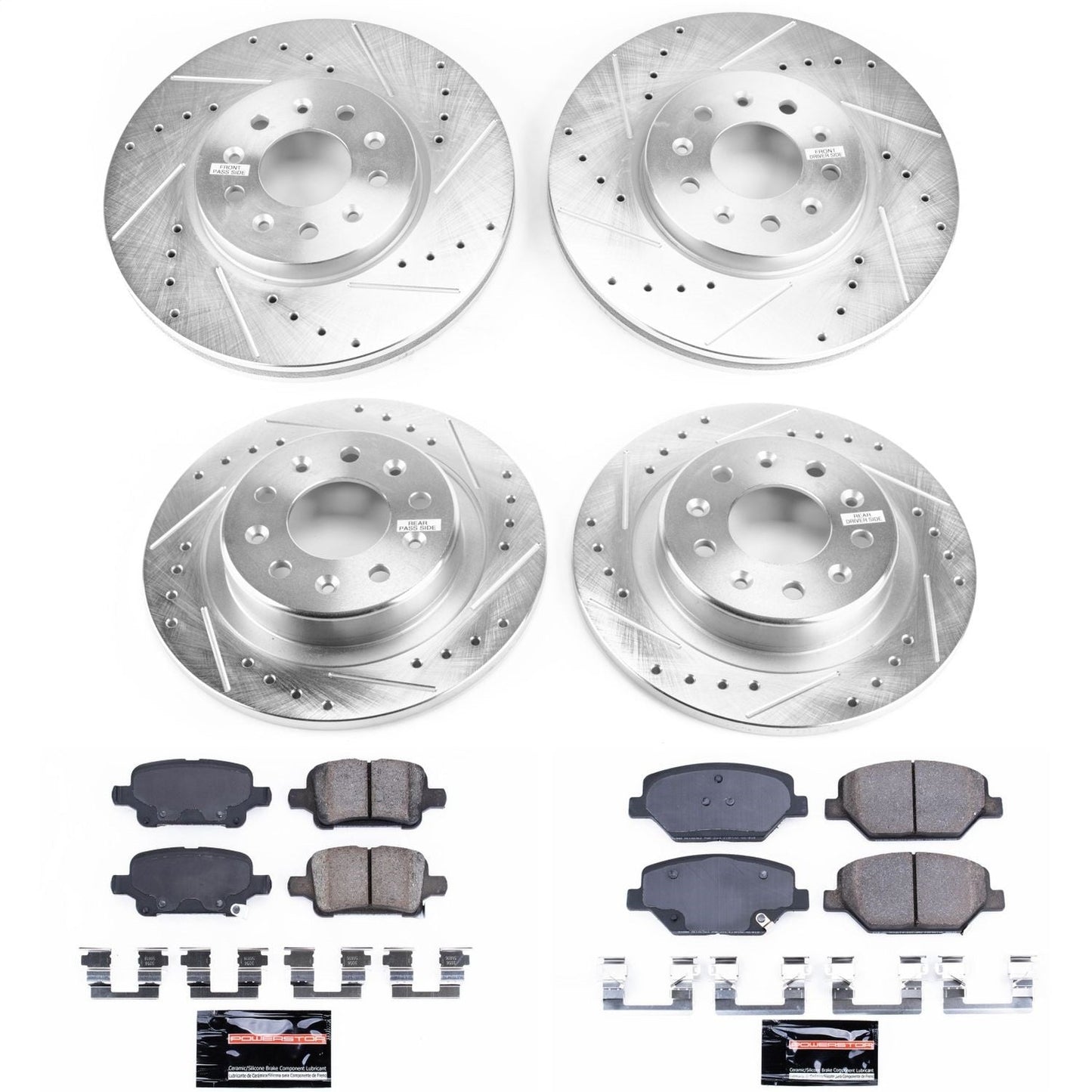 PowerStop Front & Rear Z23 Evolution Sport Brake Kit | Buick LaCrosse (17-19) (K7557)