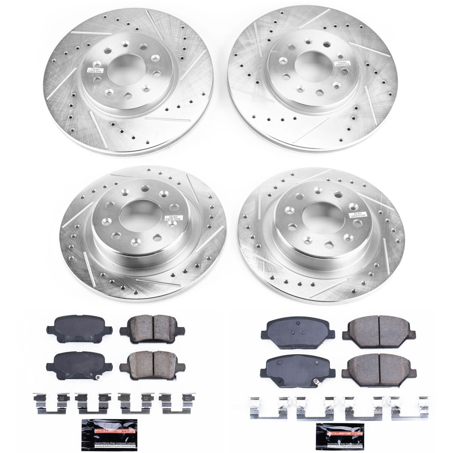 PowerStop Front & Rear Z23 Evolution Sport Brake Kit | Buick LaCrosse (17-19) (K7557)