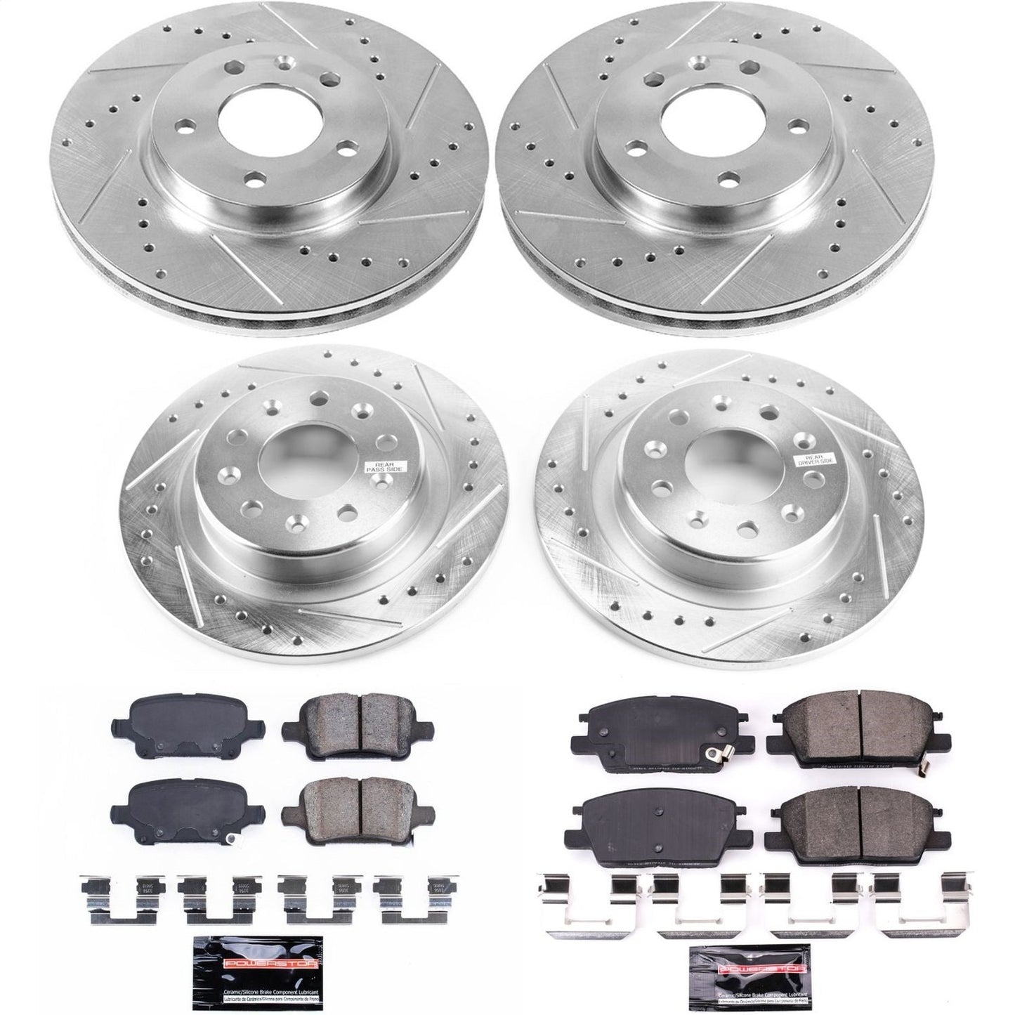 PowerStop Front & Rear Z23 Evolution Sport Brake Kit | Buick LaCrosse (18-19) (K7566)