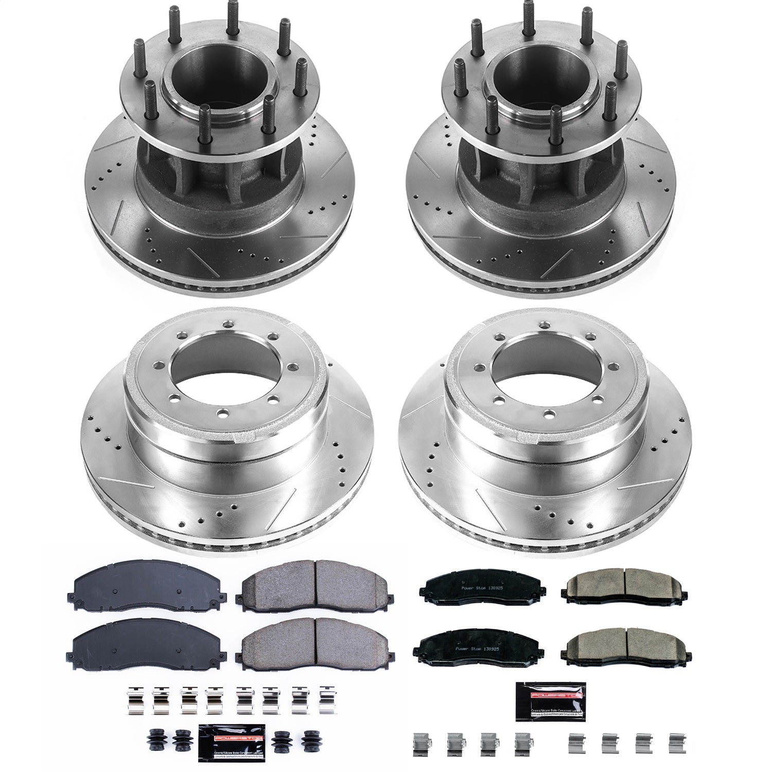 PowerStop Front & Rear Z23 Evolution Brake Kit | Ford F-350 Super Duty (17-22) (K7572)