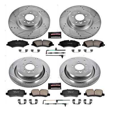 PowerStop Front & Rear Z23 Evolution Sport Brake Kit | Land Rover LR4 (11-16) (K7599)