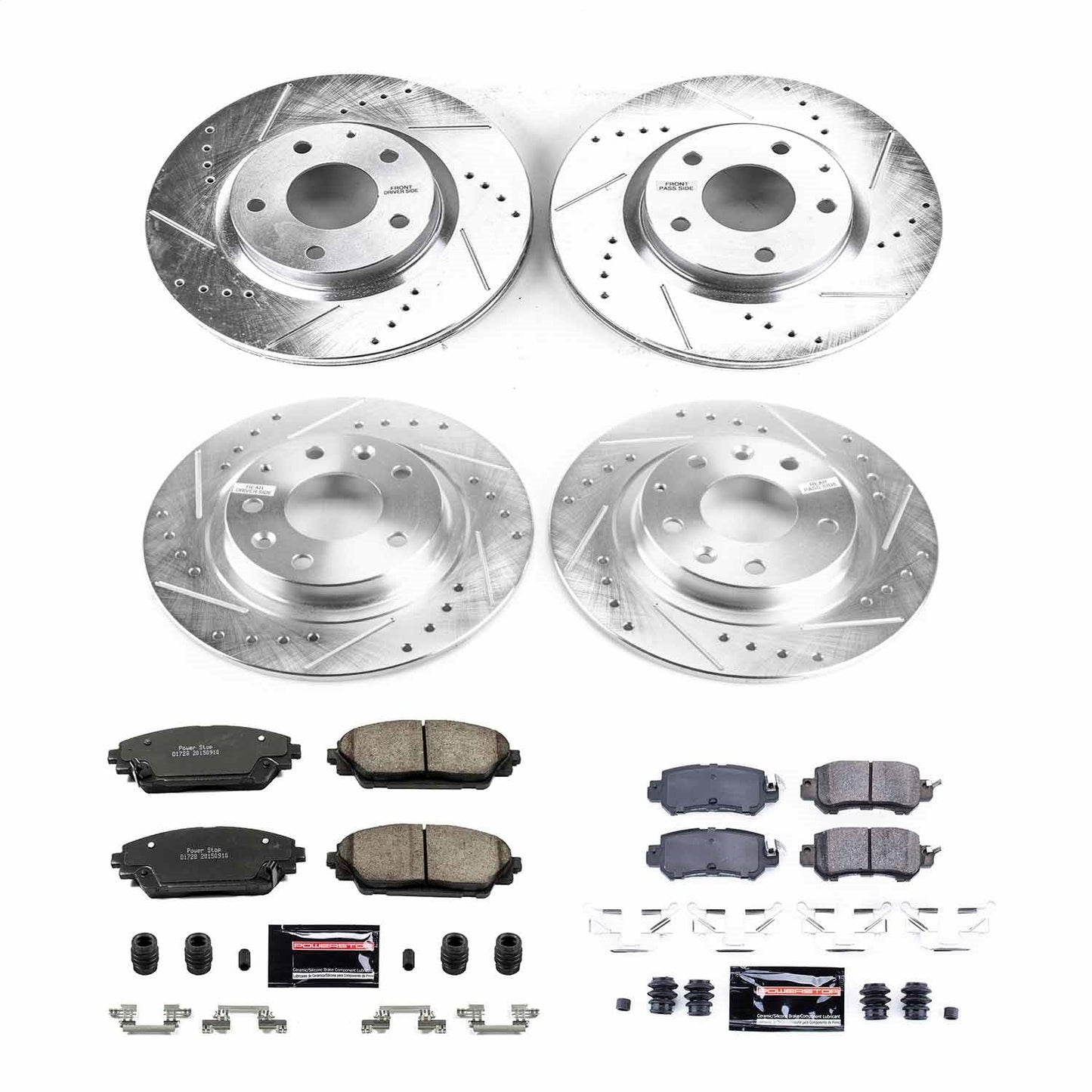 PowerStop Front & Rear Z23 Evolution Sport Brake Kit | Mazda CX-3 (16-18) (K7607)