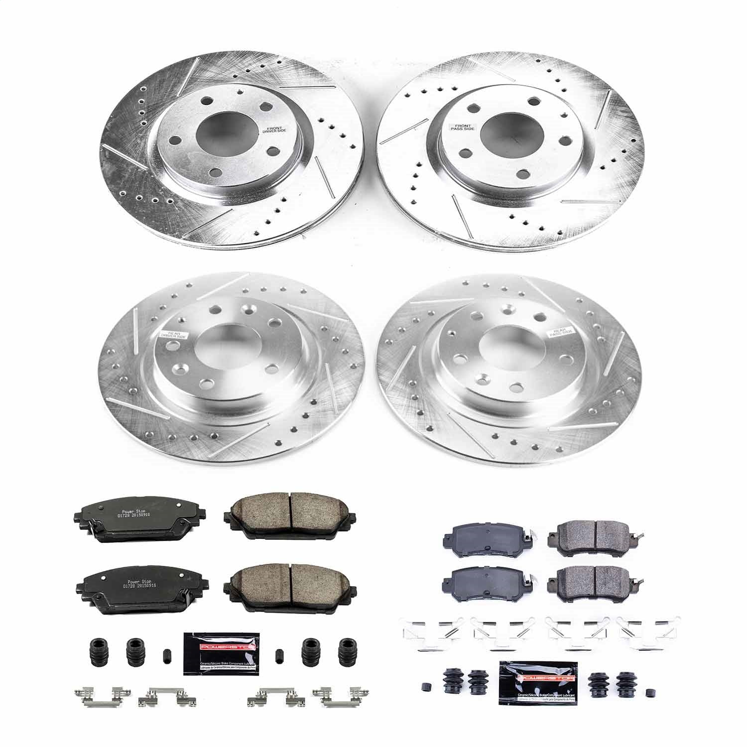 PowerStop Front & Rear Z23 Evolution Sport Brake Kit | Mazda CX-3 (16-18) (K7607)