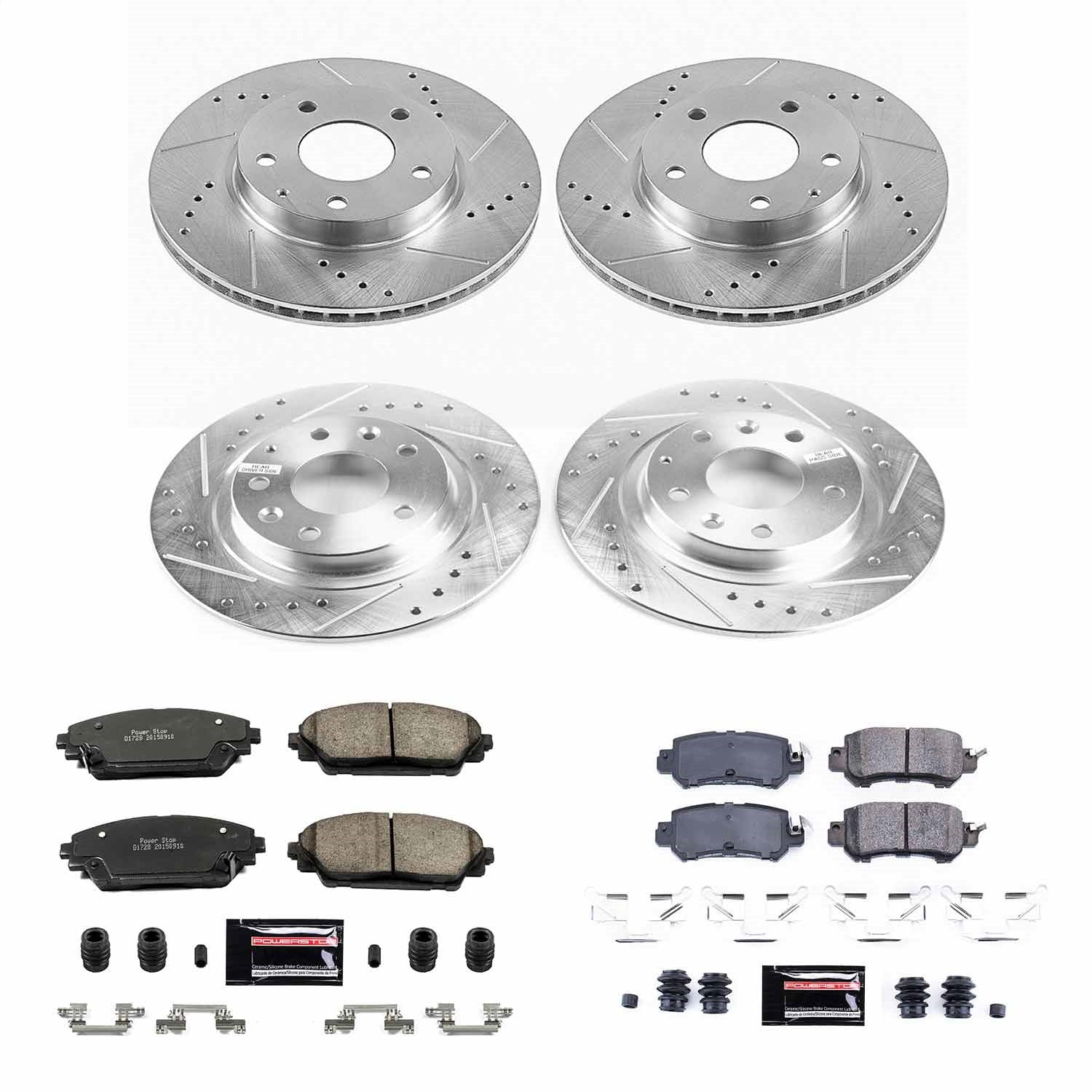 PowerStop Front & Rear Z23 Evolution Sport Brake Kit | Mazda CX-3 (16-18) (K7608)