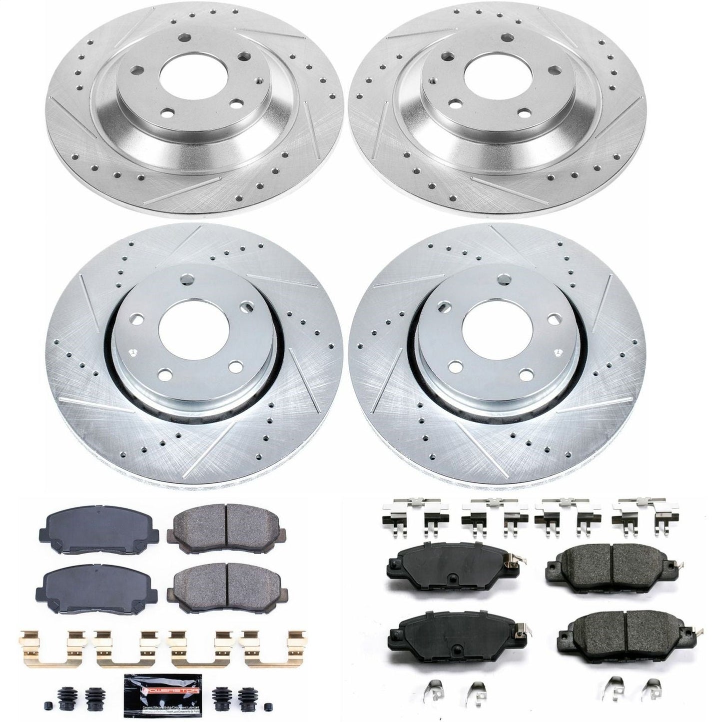 PowerStop Front & Rear Z23 Evolution Sport Brake Kit | Mazda CX-5 (16-18) (K7609)
