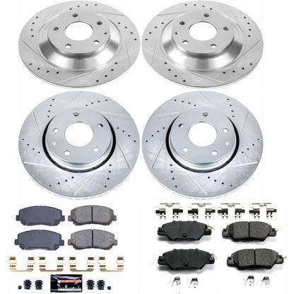 PowerStop Front & Rear Z23 Evolution Sport Brake Kit | Mazda CX-5 (16-18) (K7609)