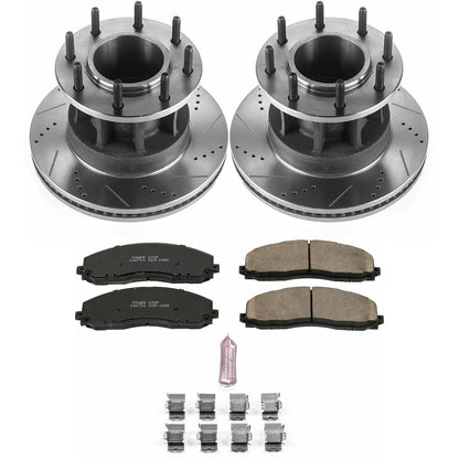 PowerStop Front Z23 Evolution Brake Kit | Ford F-350 Super Duty (17-22) (K7669)