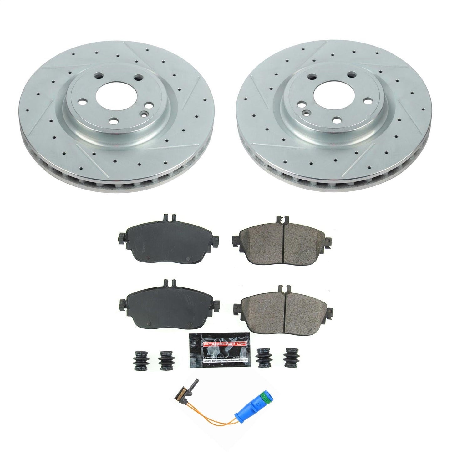 PowerStop Z23 Evolution Sport Front Brake Kit | Infiniti QX30 (17-19) (K7674)