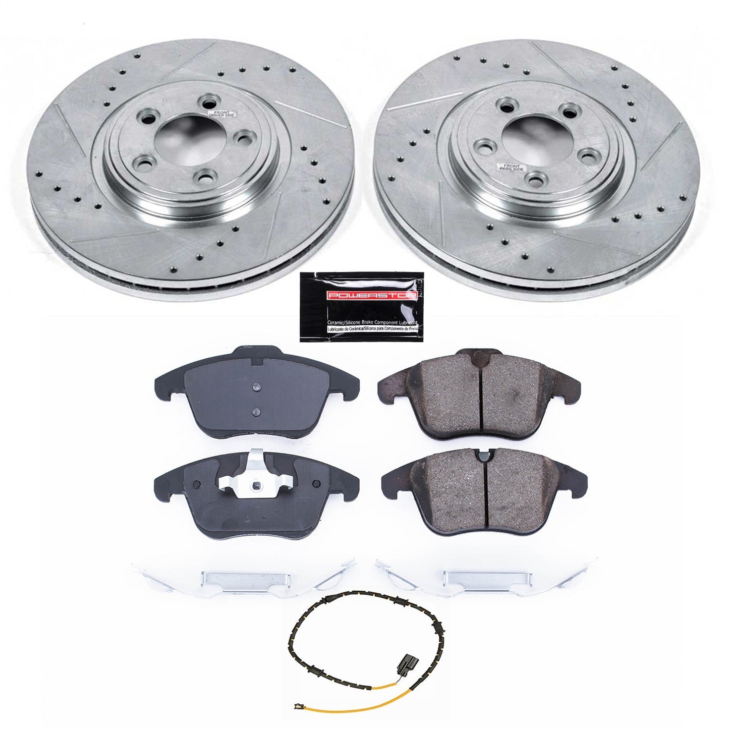 PowerStop Z23 Evolution Sport Front Brake Kit | Jaguar XF (13-15) (K7680)