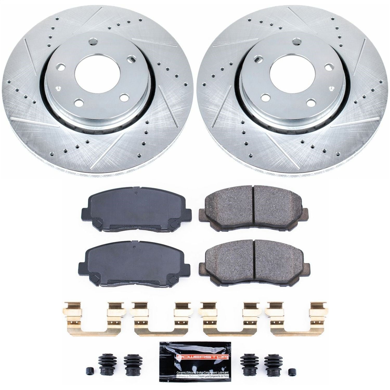 PowerStop Front Z23 Evolution Sport Brake Kit | Mazda CX-5 (16-18) (K7689)