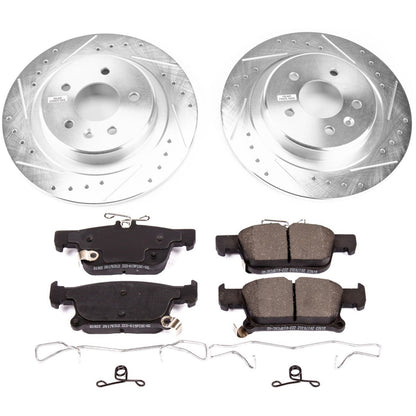 PowerStop Rear Z23 Evolution Sport Brake Kit | Buick Envision (16-18) (K7716)