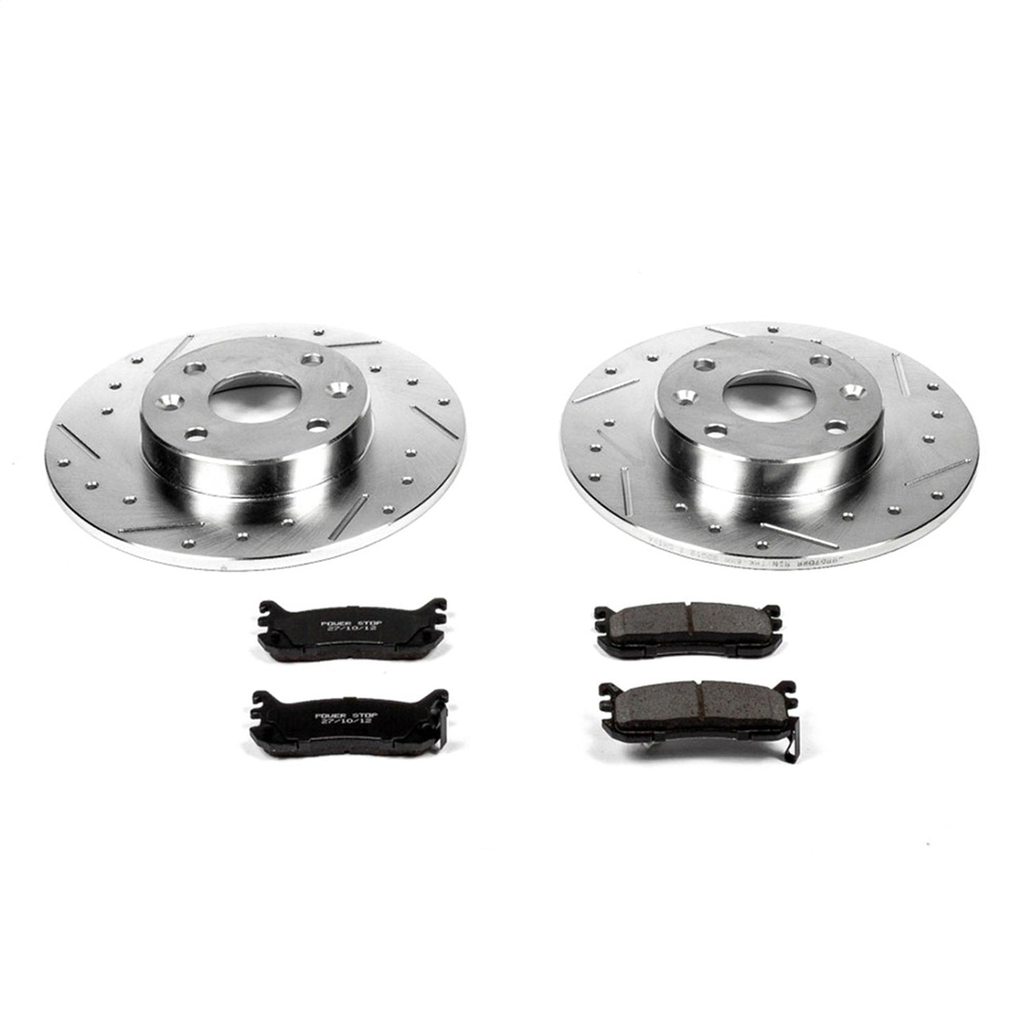 PowerStop Rear Z23 Evolution Sport Brake Kit | Ford Escort (97-03) (K772)