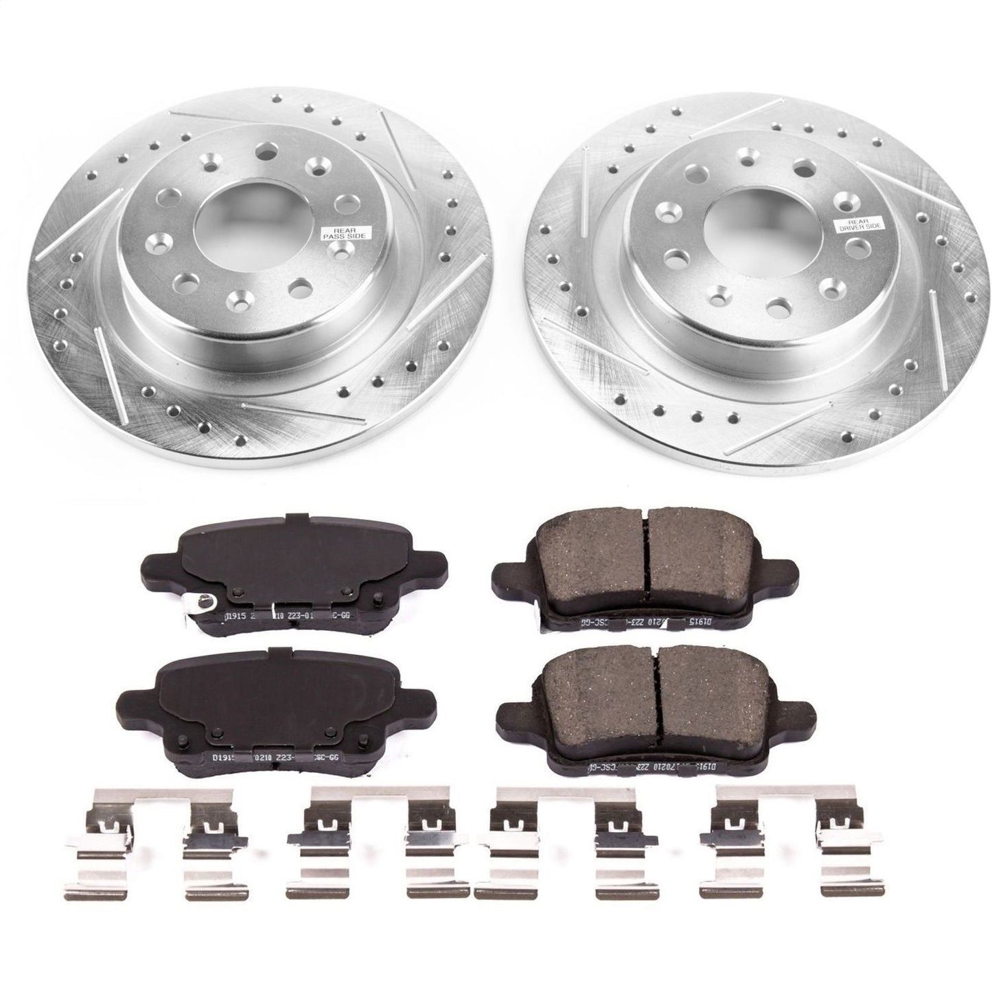 PowerStop Rear Z23 Evolution Sport Brake Kit | Chevrolet Equinox (18) (K7721)