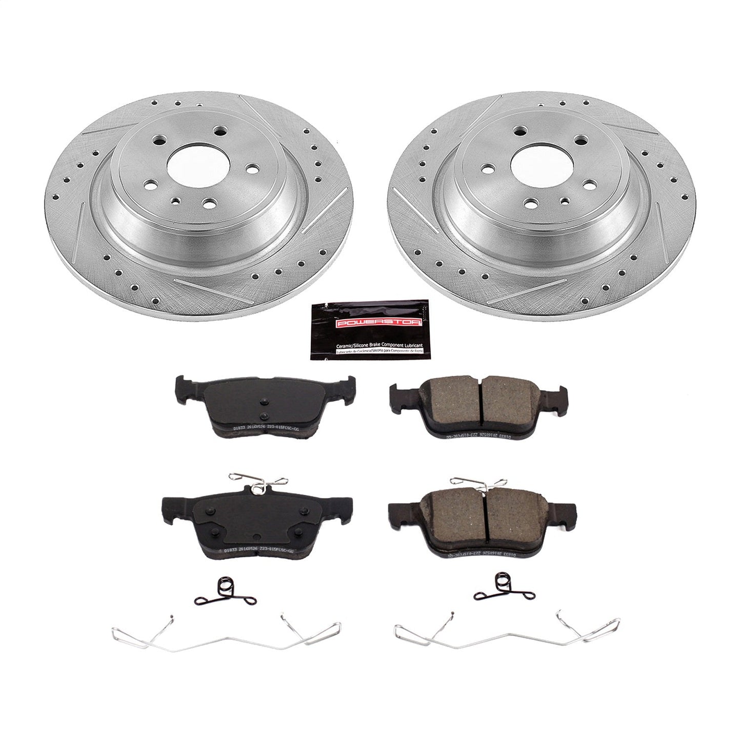 PowerStop Rear Z23 Evolution Sport Brake Kit | Ford Escape (17-19) (K7723)