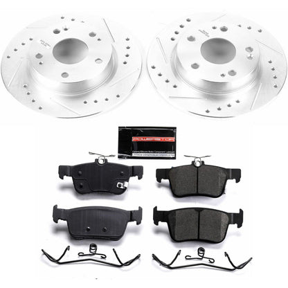 PowerStop Rear Z23 Evolution Sport Brake Kit | Honda Civic (16-19) (K7725)