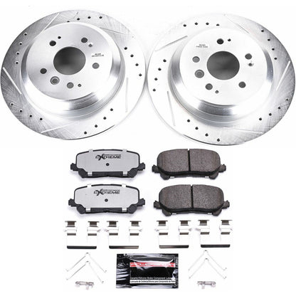 PowerStop Rear Z36 Truck & Tow Brake Kit | Honda Pilot (16-19) (K7727-36)