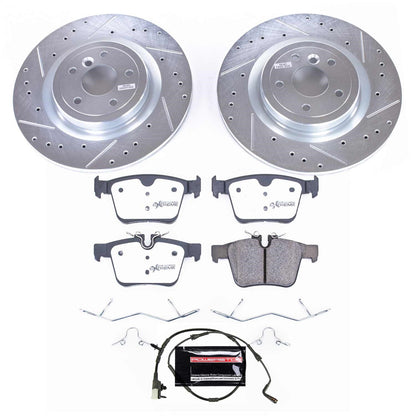 PowerStop Rear Z36 Truck & Tow Brake Kit | Jaguar XE (17) (K7733-36)