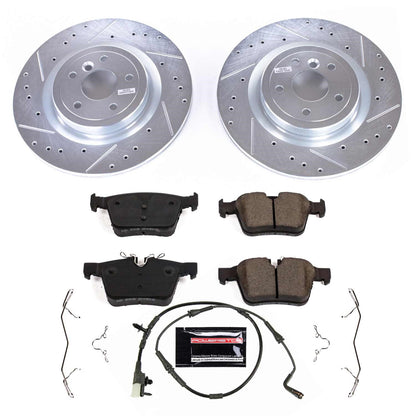 PowerStop Rear Z23 Evolution Sport Brake Kit | Jaguar XE 2017 (K7733)