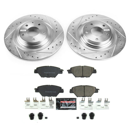 PowerStop Rear Z23 Evolution Sport Brake Kit | Mazda CX-9 (16-19) (K7742)