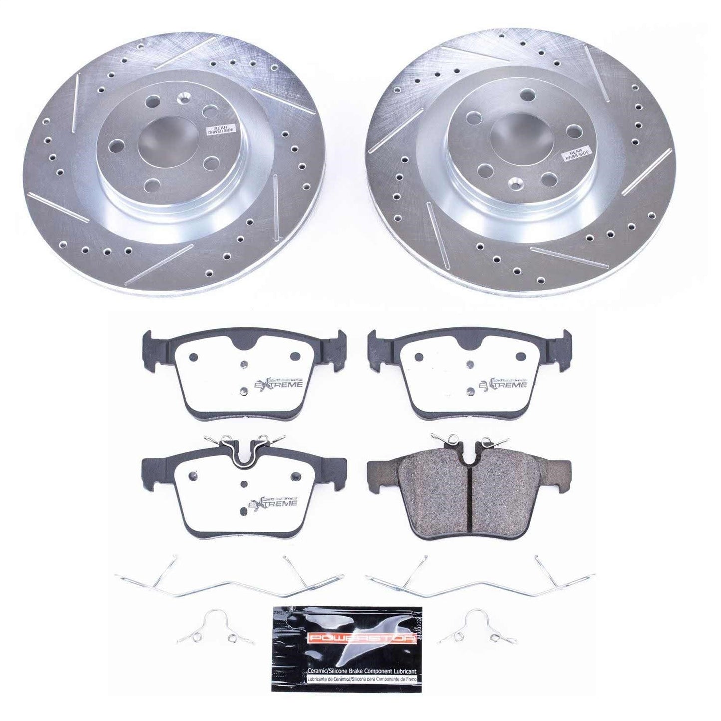PowerStop Rear Z36 Truck & Tow Brake Kit | Volvo S90 (17-18) (K7757-36)