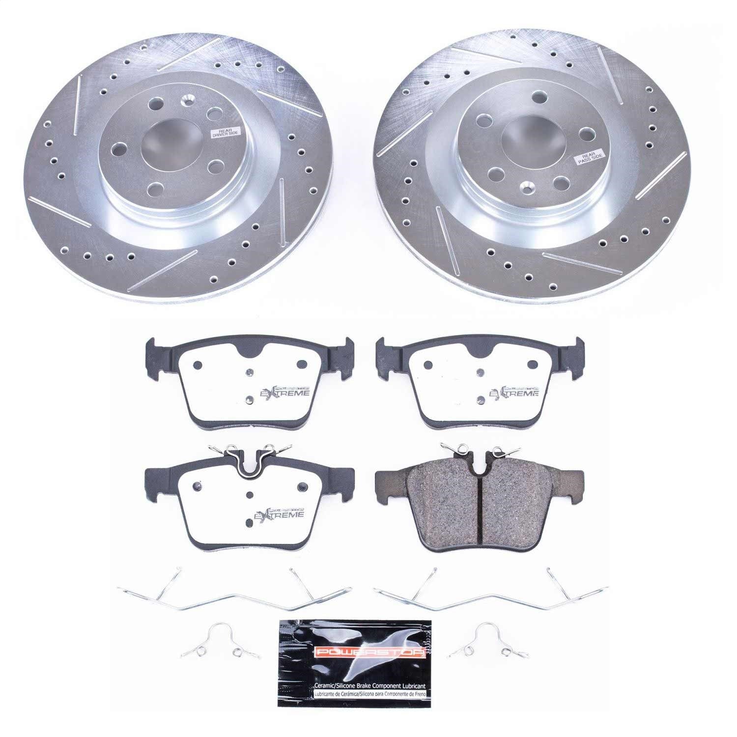 PowerStop Rear Z36 Truck & Tow Brake Kit | Volvo S90 (17-18) (K7757-36)