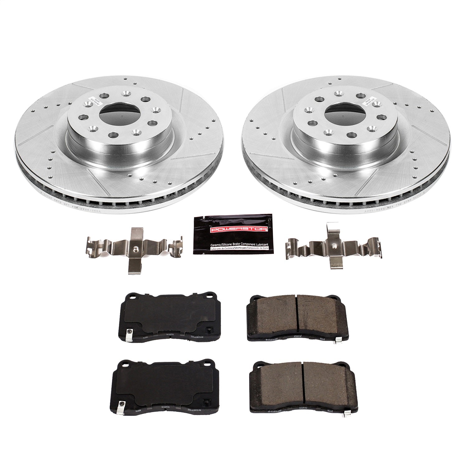 PowerStop Front Z23 Evolution Sport Brake Kit | Cadillac CT6 (16-17) (K7777)