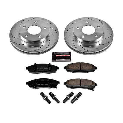 PowerStop Z23 Evolution Sport Front Brake Kit | Oldsmobile Cutlass Cruiser (87-94) (K7794)